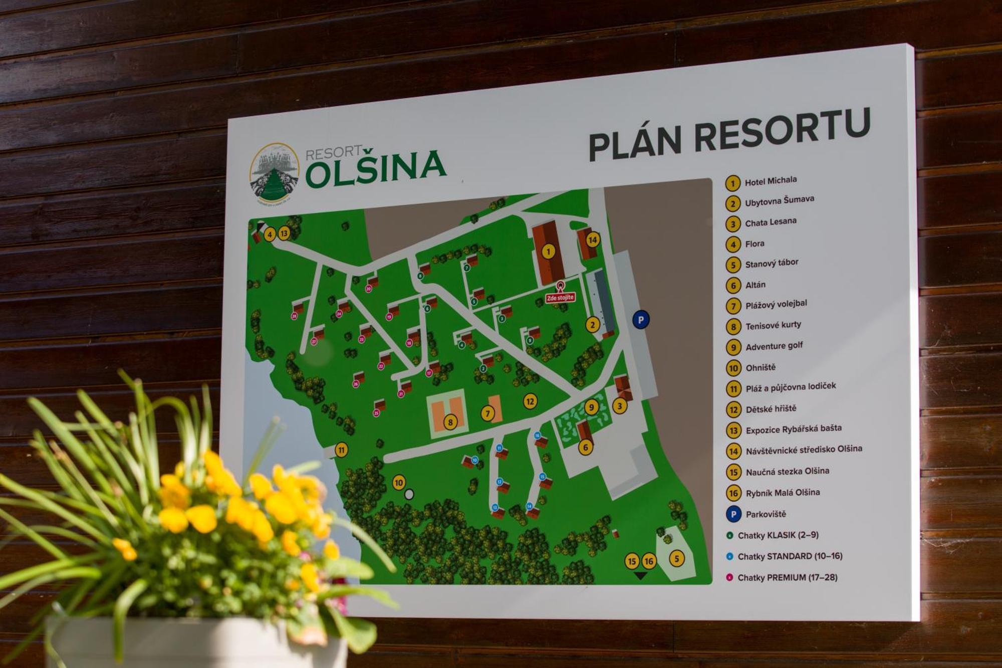 Resort Olsina Horni Plana Ngoại thất bức ảnh